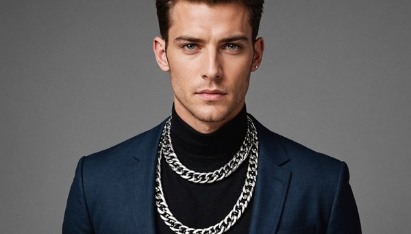 Bijoux masculins : oser un style audacieux et moderne